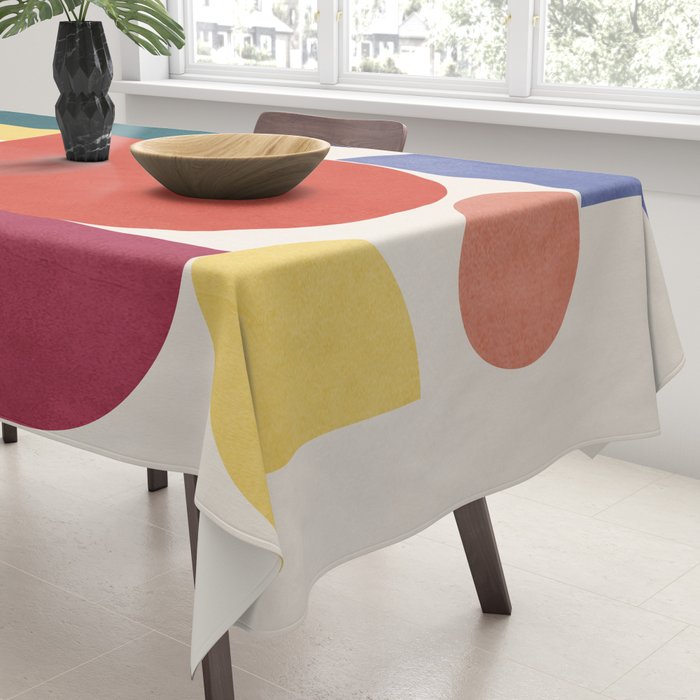 Abstract Shapes 56 Tablecloth Gallery Image 3