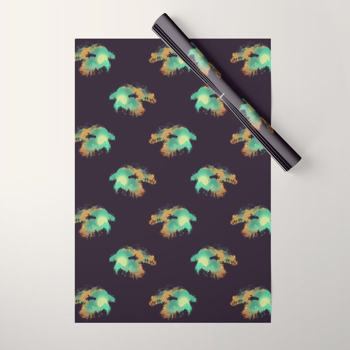 Leap of Faith Wrapping Paper Gallery Image 1