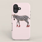 HIGH HEEL ZEBRA iPhone Case Gallery Image 1