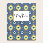 Mystic Evil Eyes Pattern Notebook Gallery Image 4