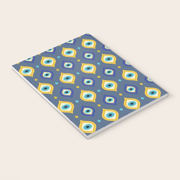 Mystic Evil Eyes Pattern Notebook Gallery Image 3