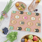 Cat Cameos - Cute Kitty Portraits Cutting Board Gallery Image 2