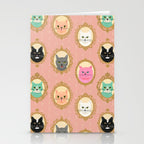 Cat Cameos - Cute Kitty Portraits Stationery Card Gallery Image 2