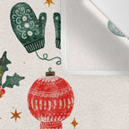Holiday essentials illustration Wall Tapestry Gallery Image 3