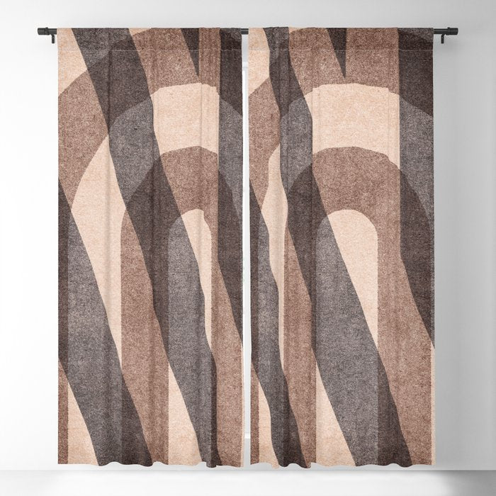 ABSTRACT ALPHABET / Decorative N Window Curtain Gallery Image 5