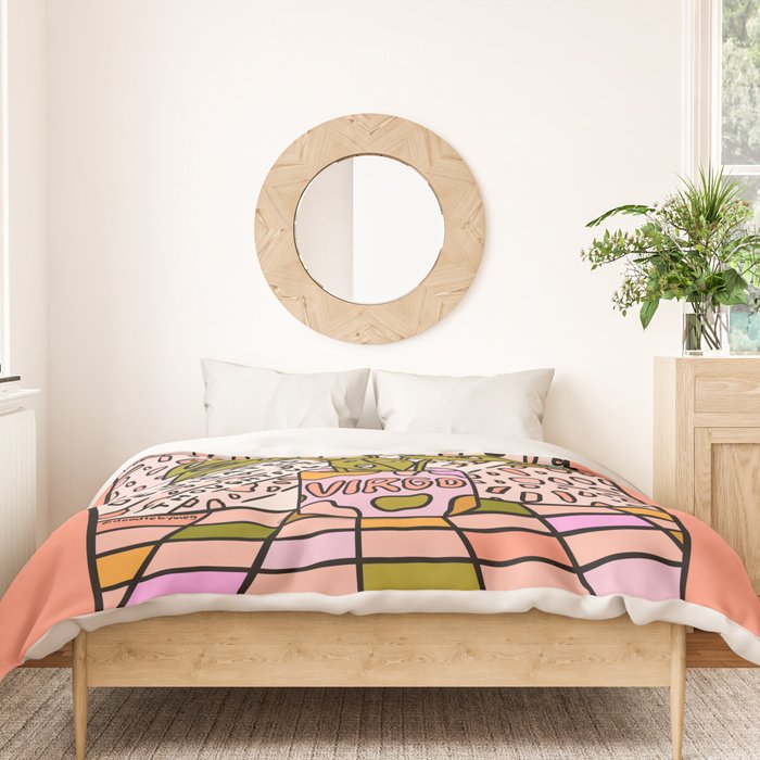 Virgo Plant Duvet Cover Gallery Image 3