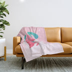 Strawberry poison milk 1 Throw Blanket Gallery Image 1