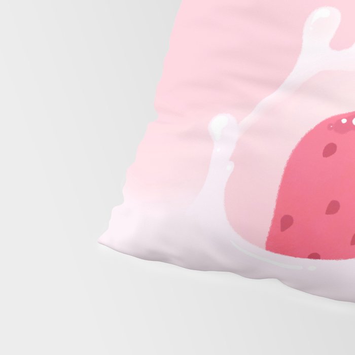 Strawberry poison milk 1 Pillow Sham Gallery Image 4