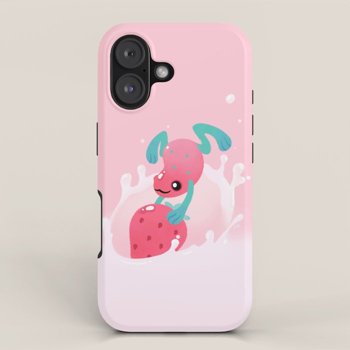 Strawberry poison milk 1 iPhone Case Gallery Image 1