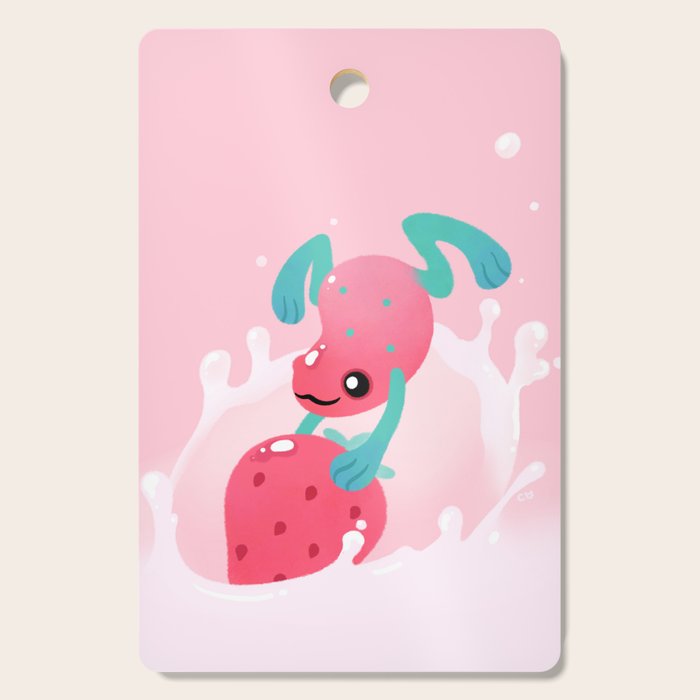 Strawberry poison milk 1 Cutting Board Gallery Image 1