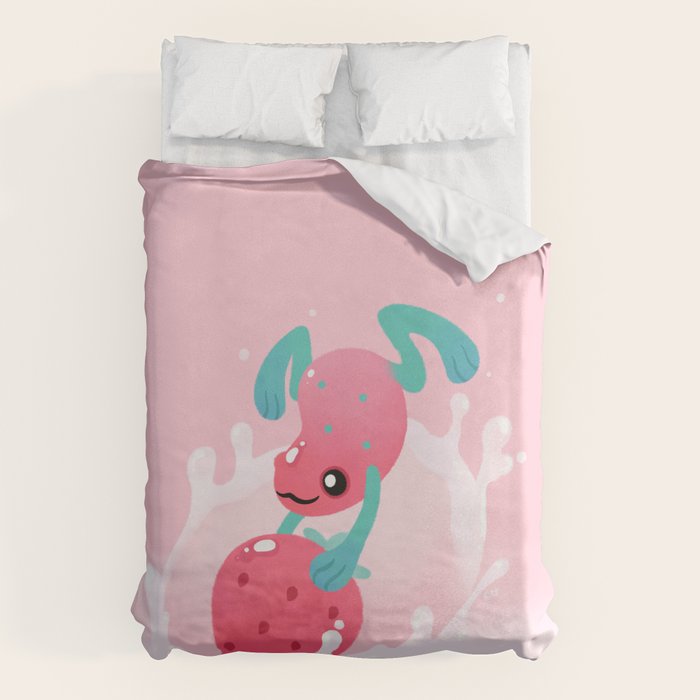 Strawberry poison milk 1 Duvet Cover Gallery Image 6