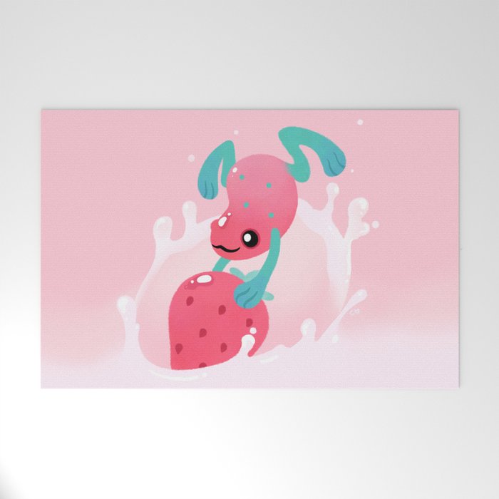 Strawberry poison milk 1 Welcome Mat Gallery Image 1
