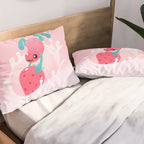 Strawberry poison milk 1 Pillow Sham Gallery Image 2