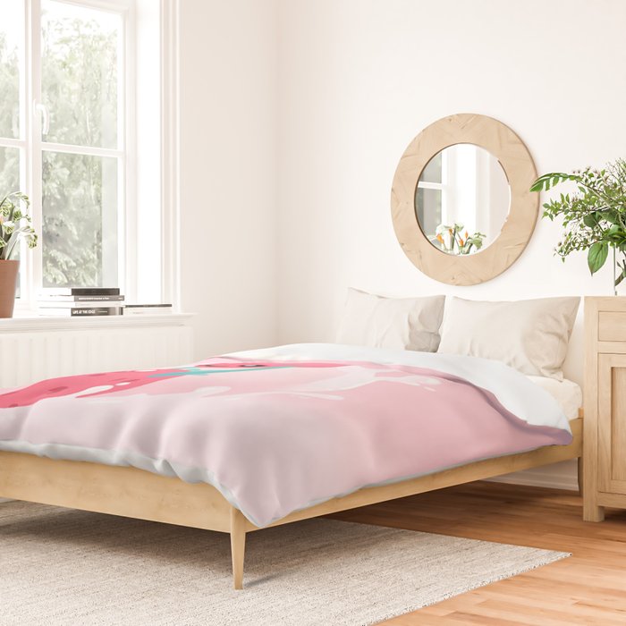 Strawberry poison milk 1 Duvet Cover Gallery Image 2