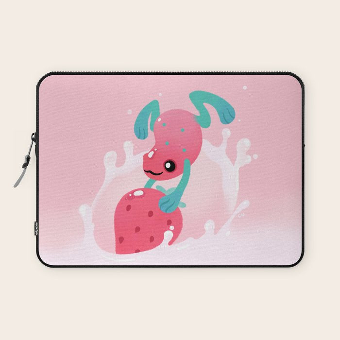 Strawberry poison milk 1 Laptop Sleeve Gallery Image 1