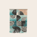 Retro Geometric Shapes 2 Wall Hanging Gallery Image 1