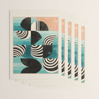 Retro Geometric Shapes 2 Wrapping Paper Gallery Image 3