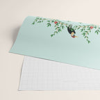 Chinoiserie Indian Elephant & Monkey Exotic Floral Wrapping Paper Gallery Image 2
