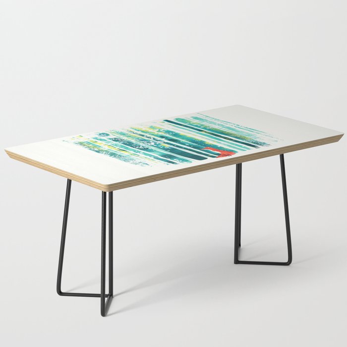 Fox in quiet forest Coffee Table Gallery Image 1