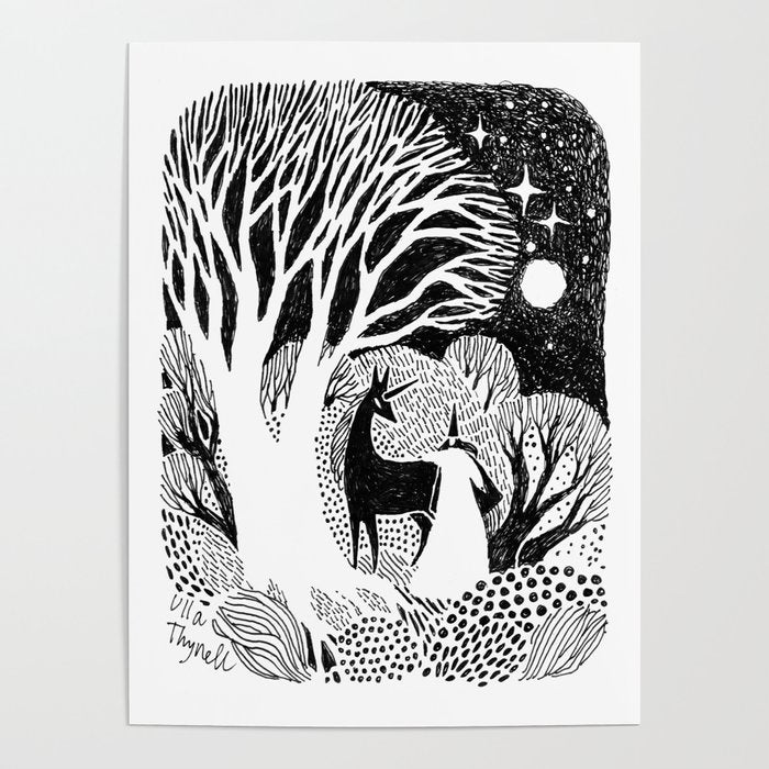 Midnight Unicorn Poster Gallery Image 1