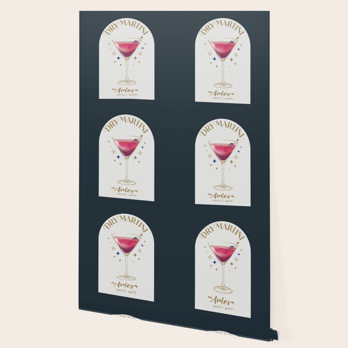 Dry Martini Cocktail Zodiac Sign Wallpaper Gallery Image 2
