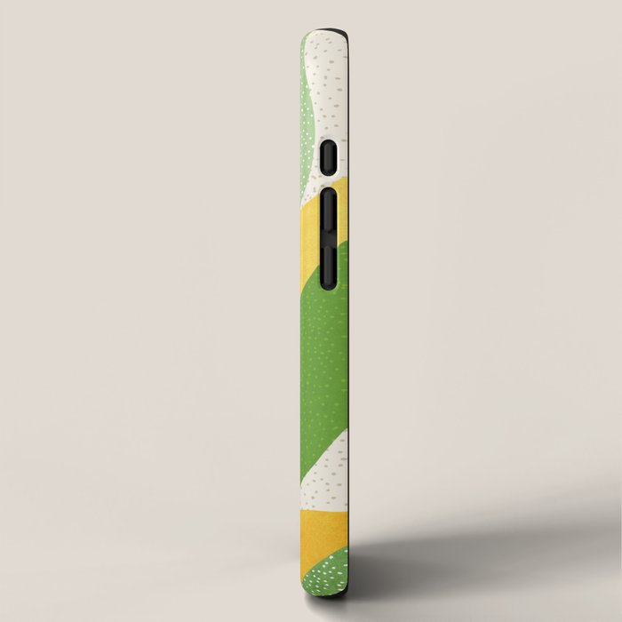 Sunshine Flora / Abstract Botanical Series iPhone Case Gallery Image 2