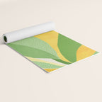 Sunshine Flora / Abstract Botanical Series Yoga Mat Gallery Image 2