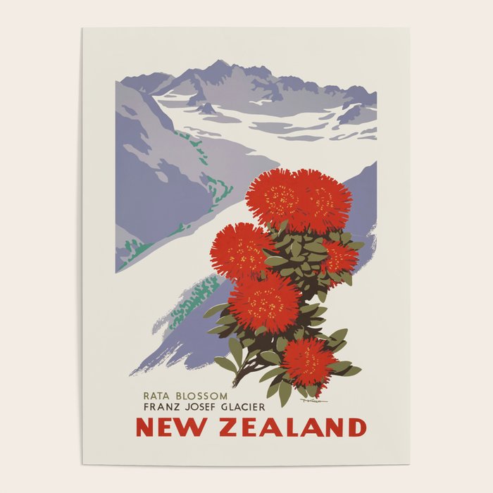 New Zealand Vintage Travel Poster, 1950s Poster Gallery Image 4