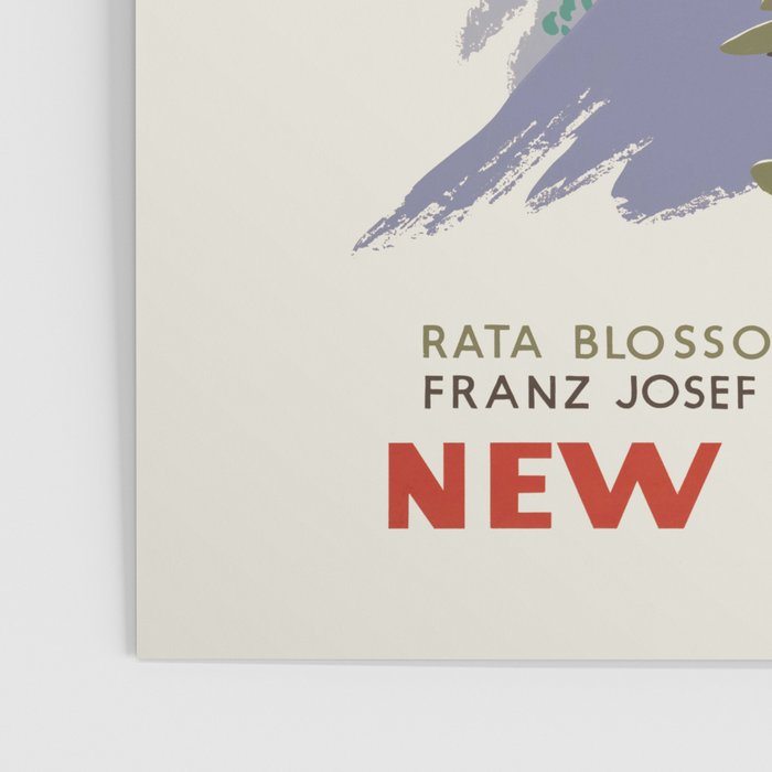 New Zealand Vintage Travel Poster, 1950s Poster Gallery Image 3