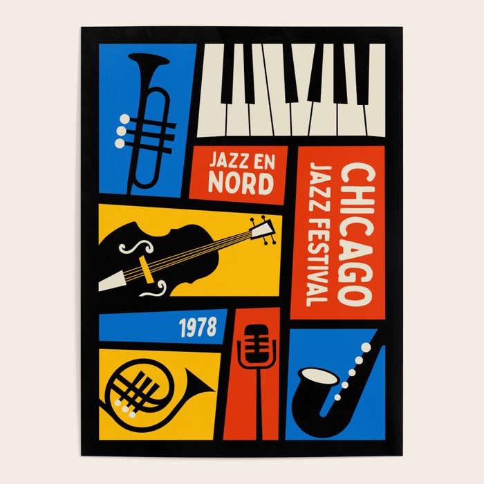Jazz Festival | Bauhaus V Poster Gallery Image 1