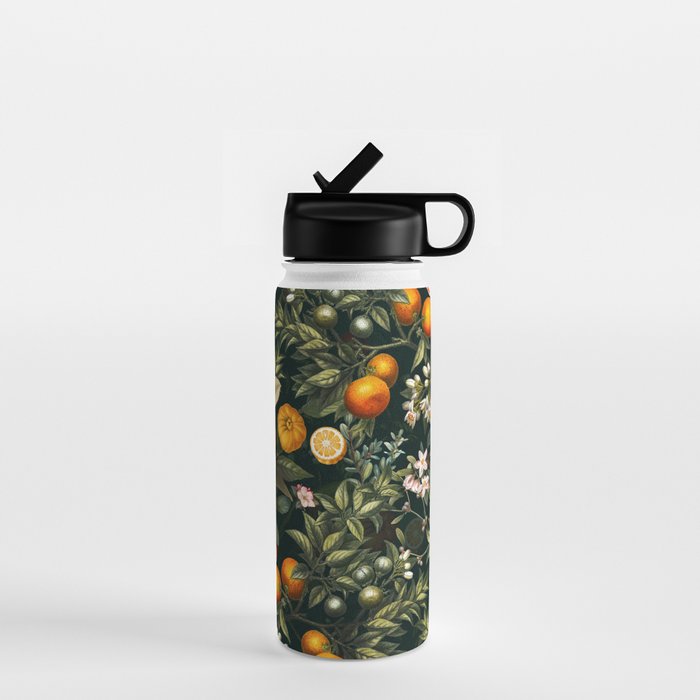 Vintage Fruit Pattern XXII Water Bottle Gallery Image 1