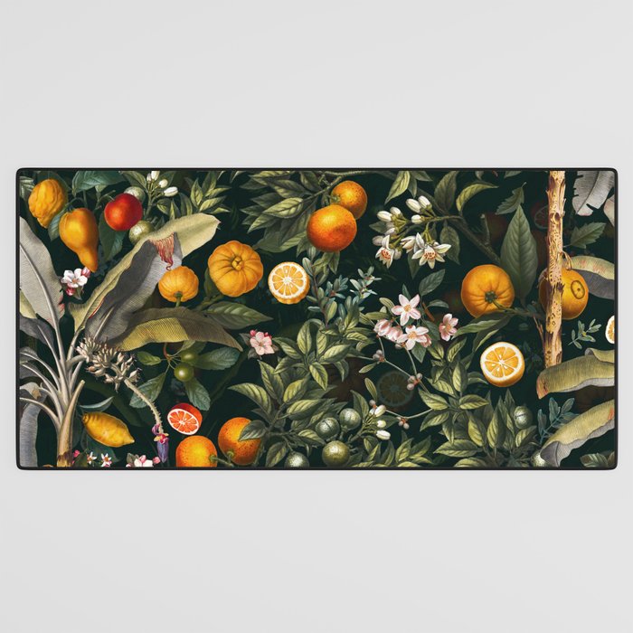 Vintage Fruit Pattern XXII Desk Mat Gallery Image 3