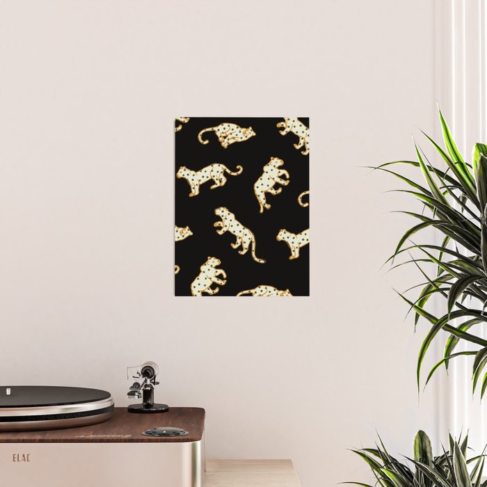 Leopard at Night Poster Gallery Image 2