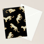 Leopard at Night Stationery Card Gallery Image 2
