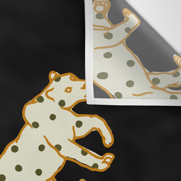 Leopard at Night Wall Tapestry Gallery Image 3