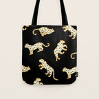 Leopard at Night Tote Bag Gallery Image 1