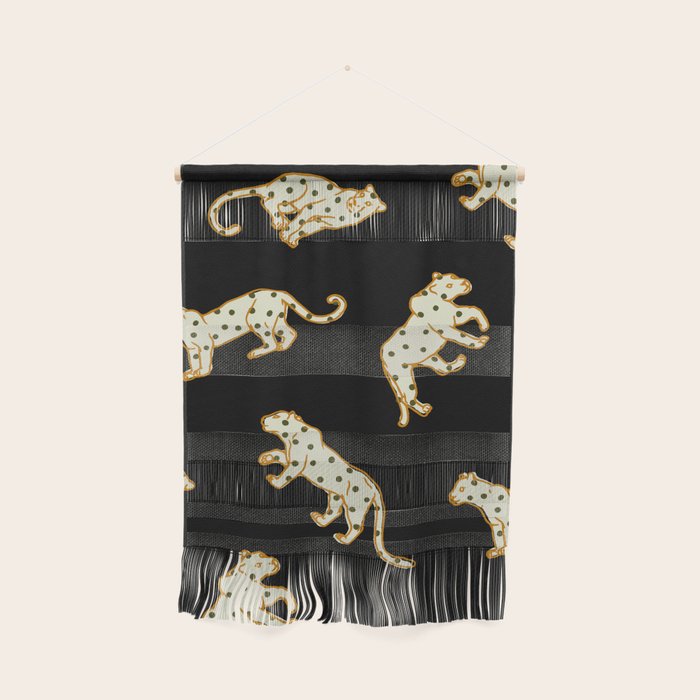 Leopard at Night Wall Hanging Gallery Image 1