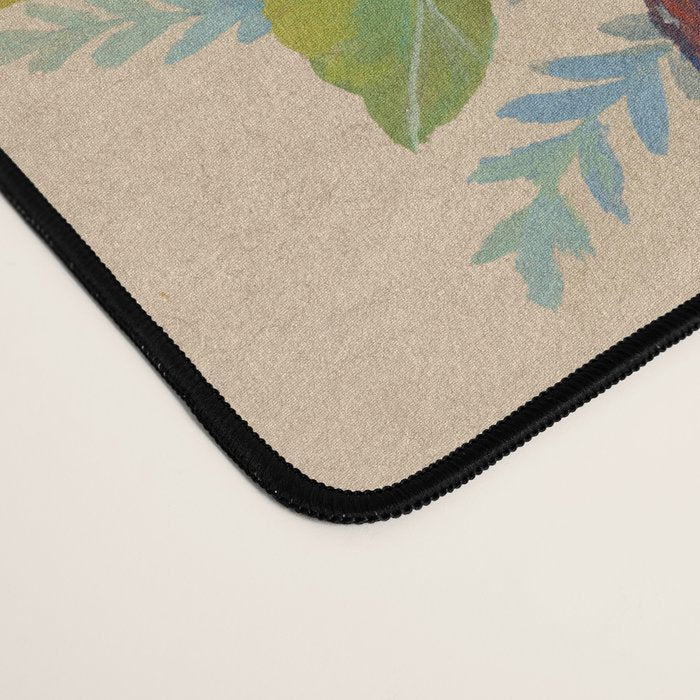 Floral Falcon Garden Desk Mat Gallery Image 4