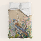 Floral Falcon Garden Duvet Cover Gallery Image 6