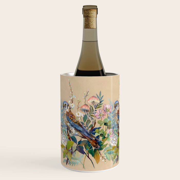 Floral Falcon Garden Wine Chiller Gallery Image 2