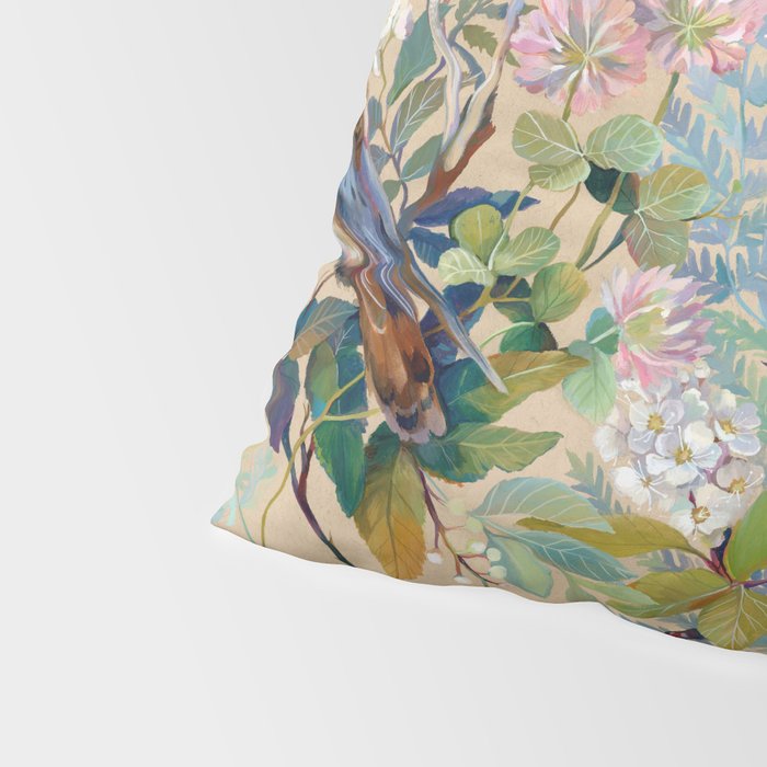 Floral Falcon Garden Pillow Sham Gallery Image 4