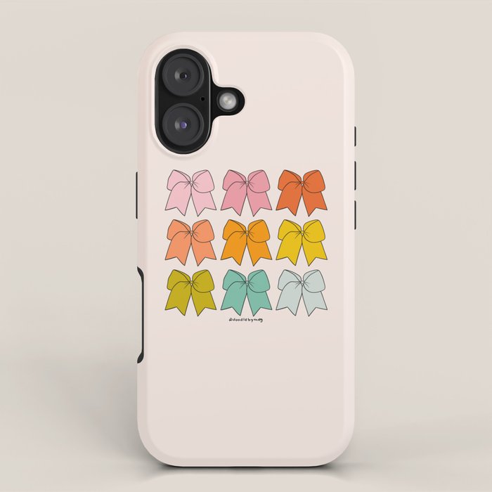 Rainbow Bows iPhone Case Gallery Image 1