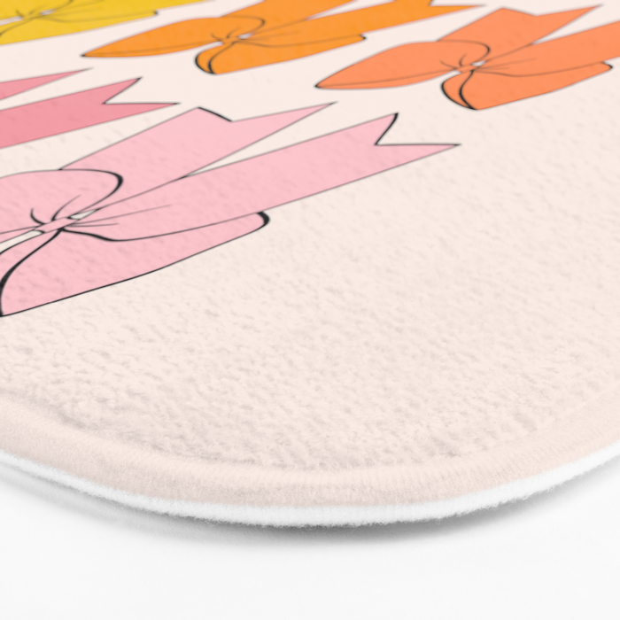 Rainbow Bows Bath Mat Gallery Image 3