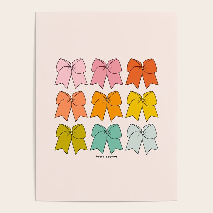 Rainbow Bows Poster Gallery Image 1