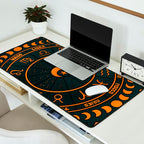 Moon Zodiac Wheel Desk Mat Gallery Image 2