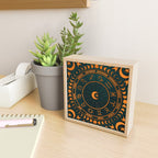 Moon Zodiac Wheel Mini Art Print Gallery Image 2