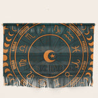 Moon Zodiac Wheel Wall Hanging Gallery Image 1