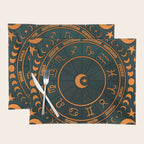 Moon Zodiac Wheel Placemat Gallery Image 1