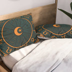 Moon Zodiac Wheel Pillow Sham Gallery Image 2