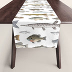 A Few Freshwater Fish Table Runner Gallery Image 1